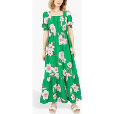 Yumi Oversized Floral Gyspy Maxi Dress