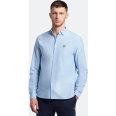 Lyle & Scott Herren Hemden Lyle & Scott Oxford Hemd Hellblau/Gelb/Schwarz