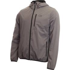 Calvin Klein Grey Outerwear Calvin Klein Golf Hood Jacket - Grey Marl