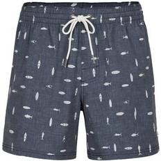 Bomull - Gråa Badkläder O'Neill Mini Print Shorts Baddräkt - Män