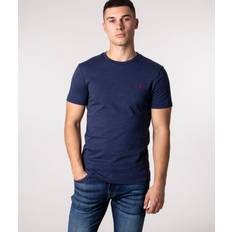 Polo Ralph Lauren Custom Slim Fit Jersey Crewneck T-Shirt - Gold/Gul