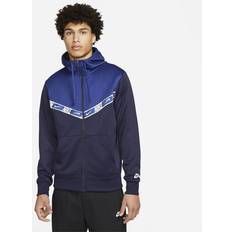 Nike Sportswear Men's Full-zip Blackened Blue/deep Royal Blue