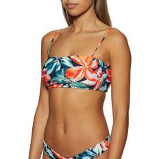 Cotone - Donna Top bikini Rip Curl Donna Bliss Bloom Geo Bandeau