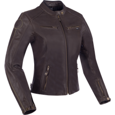 Femme Blousons de moto Segura Blouson cuir moto devon Noir Femme