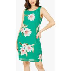 Yumi Womens Floral Shift Dress