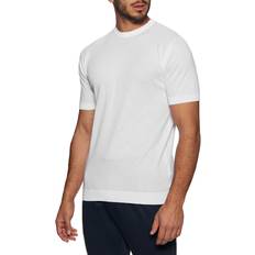 John Smedley Vita Crew Neck T-shirts och Polos - White