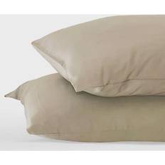 Cariloha Resort 2-pack Pillow Case Brown (78.74x53.34cm)