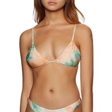 Cotton - Women Bikini Tops Volcom Blurred Lines Tri Bikini Top Hazey