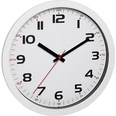 TFA Dostmann 60.3050.02 Quartz Wall 305 mm x 305 mm x 38 mm White Wall Clock