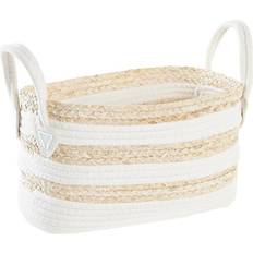 Kuitu Korit Dkd Home Decor Fibrer (33 x 16 x 19 cm) Basket