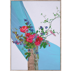 Turkis Plakater Paper Collective Bloom 05 30x40 Cm Acid-free Turkis 16041 Plakat