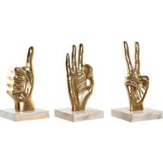 Dkd Home Decor Hands Figurine 20cm 3pcs