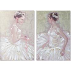 Plakater på tilbud Dkd Home Decor Ballet (80 x 3 x 120 cm) (2 enheder) Plakat