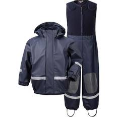 9-12M Regntøy Didriksons Boardman Kid's Rain Set - Navy (503968-039)