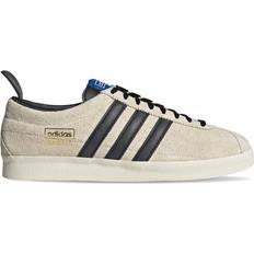 Beige - adidas Gazelle Sport Shoes adidas Gazelle Vintage - Cream White/Core Black/Blue