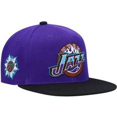 Senior Sports Fan Apparel Mitchell & Ness Utah Jazz Hardwood Classics Snapback Cap Sr