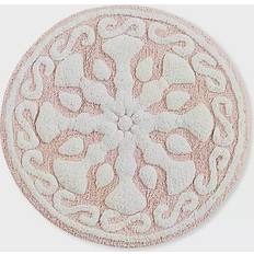 Tuftade Badrumsmattor Madison Park Casablanca Rosa 63.5x63.5cm