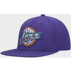 Mitchell & Ness Utah Jazz Hardwood Classics Team Ground 2.0 Snapback Cap Sr