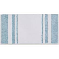 Pattern Yes/No Bath Mats Madison Park Spa Blue 27x45"