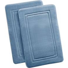 Carpets & Rugs Truly Calm HeiQ Antimicrobial Memory 2 pcs Blue 17x24"