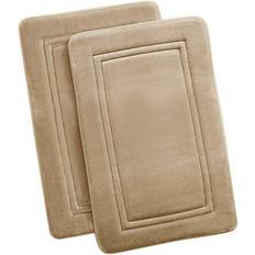 Carpets & Rugs Truly Calm HeiQ Antimicrobial Memory 2 pcs Beige 17x24"