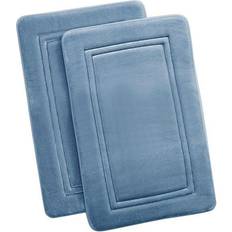 Carpets & Rugs Truly Calm HeiQ Antimicrobial Memory 2 pcs Blue 20x32"