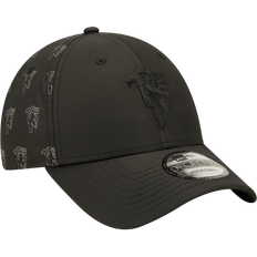 Manchester united keps New Era Manchester United Club Allover Print 9Forty Adjustable Hat - Black