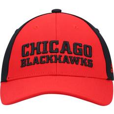 Adidas Red Headgear Adidas Chicago Blackhawks Locker Room Adjustable Hat - Red