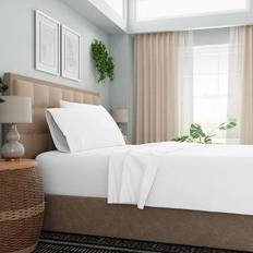 Cotton Percale Bed Sheet White (259.08x233.68cm)