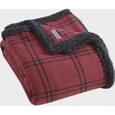 Checkered Blankets Eddie Bauer Kettle Falls Blankets Red (152.4x127)