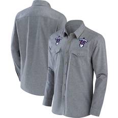 Tennessee Titans T-shirts Fanatics Tennessee Titans NFL x Darius Rucker Collection Chambray Button-Up Long Sleeve Shirt Sr