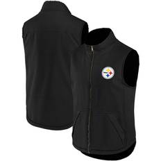 Senior Jackets & Sweaters Fanatics Pittsburgh Steelers NFL x Darius Rucker Collection Sherpa Lined Full Zip Vest Sr