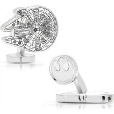 Cufflinks Inc Millennium Falcon Blueprint Cufflinks - Silver/White/ Black