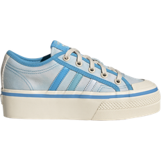 Children's Shoes adidas Junior Nizza Platform - Almost Blue/Sky Rush/Chalk White