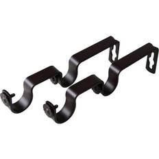 Double Wall Brackets for 1 in. Rod 2 Pieces