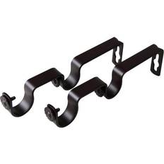 Rod Desyne Double Wall Brackets for 1 in. Rod 2 Pieces