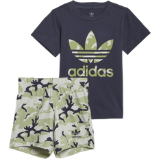 Adidas Infant Camo Shorts & Tee Set - Shadow Navy (HE6928)