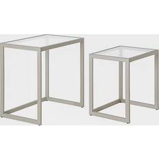 Glass Nesting Tables Hudson & Canal Rocco Nesting Table 2