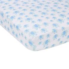 Muslin Crib Sheet Elephants 