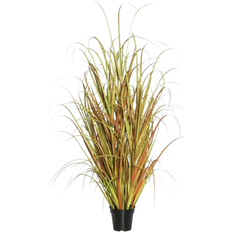 Plastic Garden Ornaments Vickerman Artificial Mixed Everyday Grass in Pot 36"