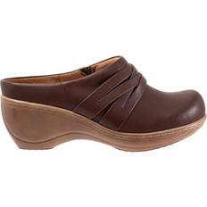 Wide Fit Slippers & Sandals Softwalk Mackay - Dark Brown