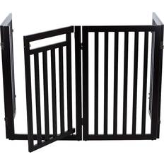 Tall pet gates Trixie 4 Part Convertible Wooden Dog Gate