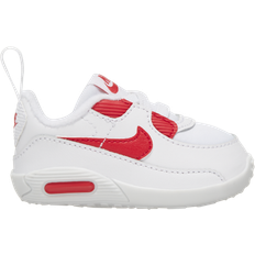 Nike Max 90 Crib TD - White/Hyper Red