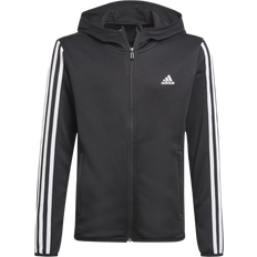 Adidas Designed Move 3-Stripes Hoodie Kids - Black/white