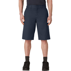 Dickies Cooling Active Waist Flat Front Shorts, 13 - Dark Navy