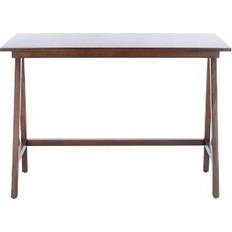 Wood Writing Desks Safavieh Redding Walnut Writing Desk 20x42"