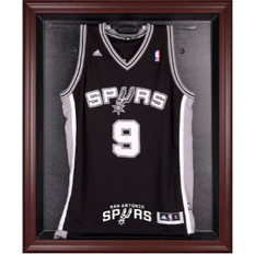 NBA Sports Fan Products Fanatics San Antonio Spurs Framed Mahogany Team Logo Jersey Display Case