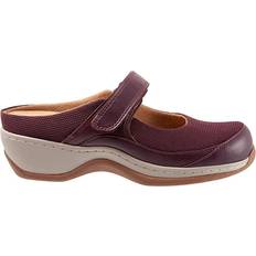 Fast Lacing System - Women Outdoor Slippers Softwalk Arcadia - Burgundy