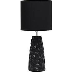 Ceramic Lighting Simple Designs Sculpted Table Lamp 17.5"