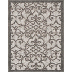 Carpets & Rugs Nourison Aloha ALH21 Brown, Gray 35.984x47.992"